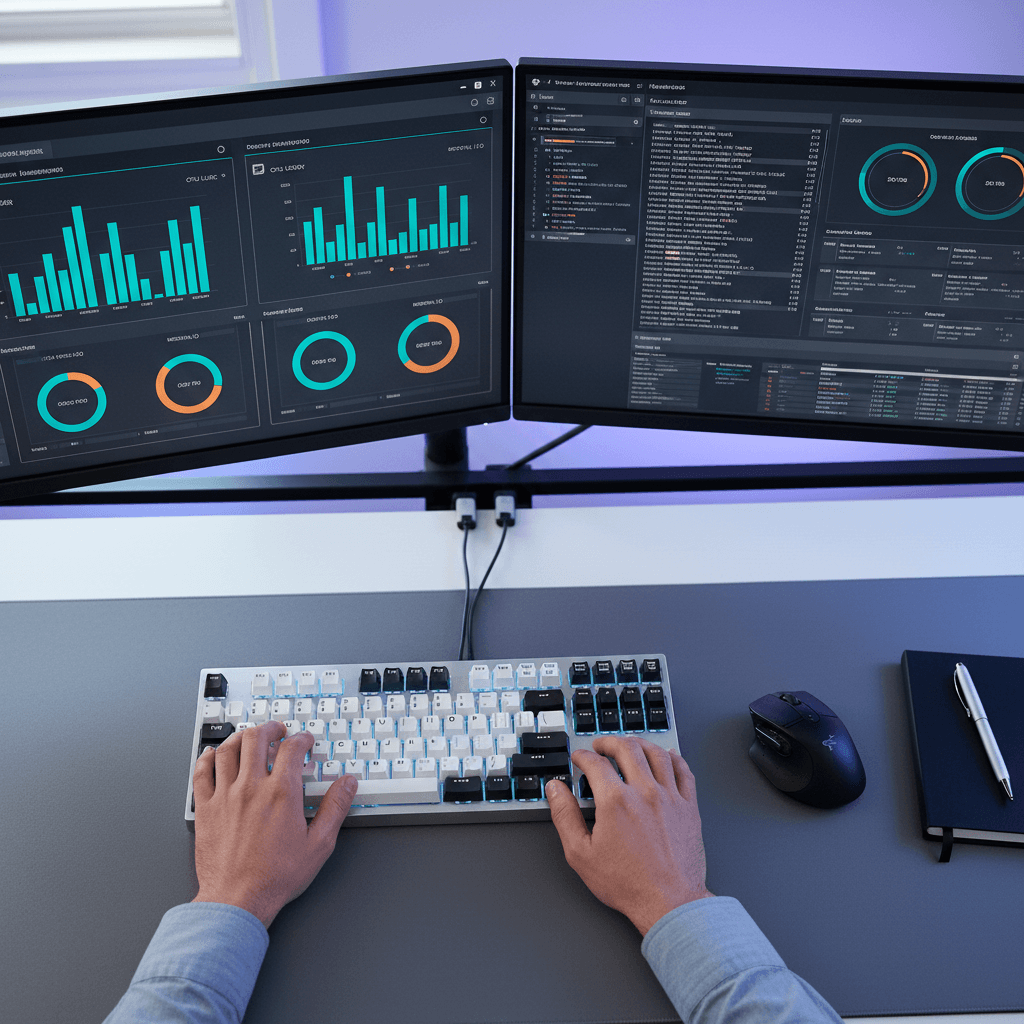 DevOps monitoring and operations dashboard